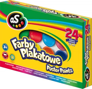Barva plakátových barev Ace: mix 20 ml 24 barev. (301219005)