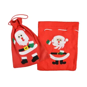 Dárkové balení Arpex Santův pytel - červený 260 mm x 200 mm (SM6783)