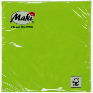 Ubrousky Pol-mak - zelené 330 mm x 330 mm (21)