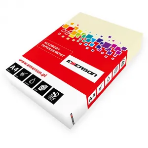 Emerson 6093 barevný papír A4 - slonová kost 160g (xem416093)