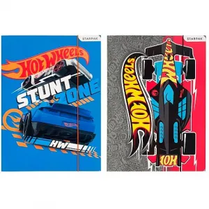 Starpak Hot Wheel A4 kartonový pořadač na gumičky barva: vícebarevná (337292)