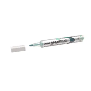 Popisovač Pentel na suché stírání, zelený, kulatý hrot 1,1-2,2 mm