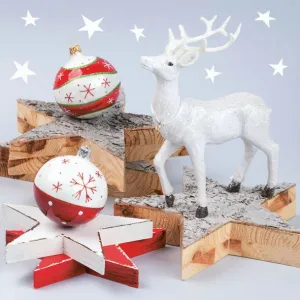 Ubrousky Pol-mak s hvězdičkou - mix 330 mm x 330 mm (Sd GW)