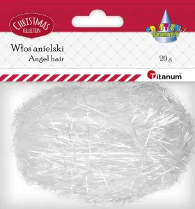 Titanum Craft-Fun Series andělské vlasy bílé (18041)