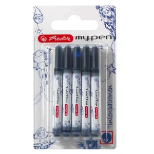 Herlitz My Pen dlouhé náboje modré (10983443)
