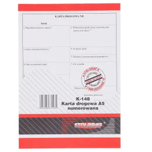 Ofsetový tisk Stolgraf road card no. A5 nový A5 100k. (K148)