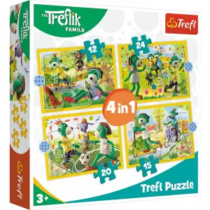 Puzzle Trefl Trefliki 4v1 el. (34358)