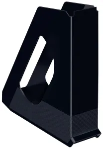 Vertikální box na dokumenty Esselte Vivida Europost A4 - černý 72 mm x 256 mm x 260 mm (21440)