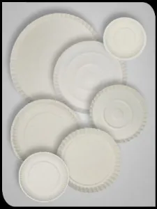 Jednorázový talíř Lila Ø 230 mm 50 ks