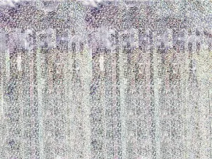 Partydeco Párty závěs dekorace, holografický, 90 x 250cm (CRT-016H)