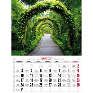 Vícepanelový nástěnný kalendář Avanti 230 mm x 320 mm (KSM-10)