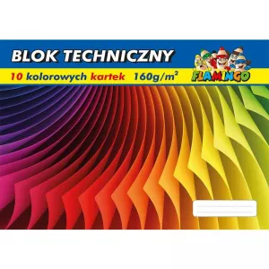 Flamingo technická barva A3 10 listů 170g/m?
