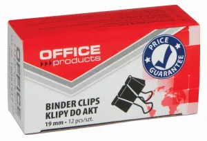 Kancelářské produkty klip černý 19 mm (18091919-05)