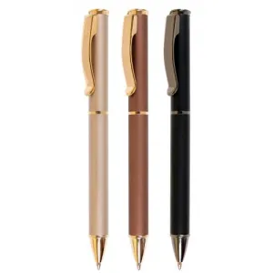 Kovové kuličkové pero Cresco Exclusive-S s velkou kapacitou (830141)