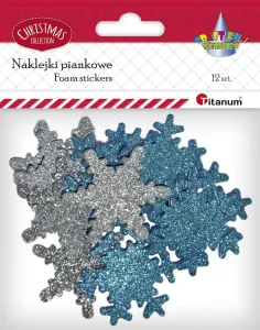 Titanum Craft-Fun Series pěnové sněhové vločky samolepka (YFXS104)