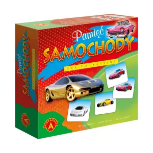 Vzdělávací hra Alexander memory cars (5906018005752)