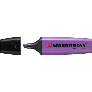 Zvýrazňovač Stabilo BOSS, levandulová 2,0-5,0 mm (70/55)