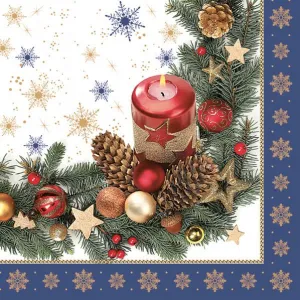 Vánoční ubrousky Pol-mak - mix 330 mm x 330 mm (SL GW)