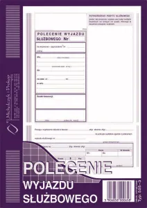 Ofsetový tisk Michalczyk i Prokop Business Travel Order A5 40k. (505-3)