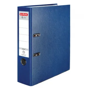 Herlitz Q. file Standard A4 modrý 80mm pákový pořadač (0011167418)