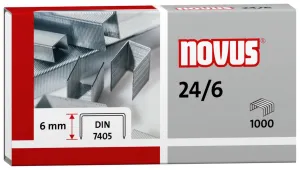 Staples 24/6 Novus 1000 ks