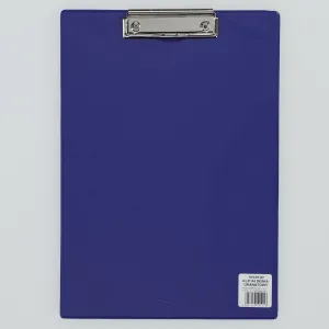 Psací stůl s klipem (podložka na psaní) Biurfol A4 - tmavě modrý 230 mm x 325 mm (KH-01-02)