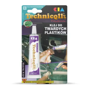 Lepidlo Technicqll v tubě na tvrdé plasty 20ml (R-327)