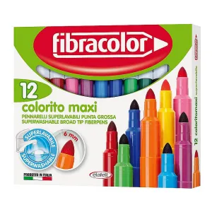 Fixy Fibracolor 12 barev (1335)