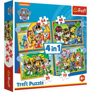 Puzzle Trefl 4v1 el. (34395)