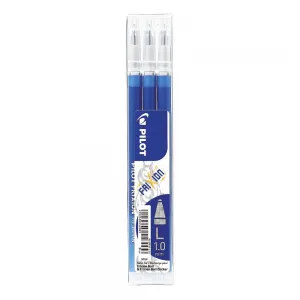 Náplň Pilot Frixion biros, modrá 1,0 mm (BLSFR10-L-S3-E)