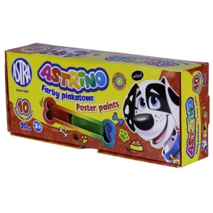 Barva plakátových barev Astra: mix 20 ml 10 barev. (303221002)