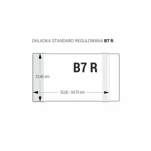 Kryt Biurfol B7R 236 mm x 320-347 mm (OZB-41)