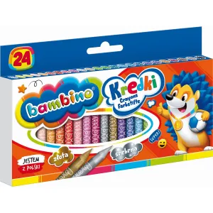 St.Majewski Bambino hliněné pastelky 24 barev.