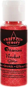 Titanum Craft-Fun Series Duhové třpytky barva: červená 1 barva. (C08)