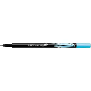 Inkoustové pero Bic Intensity FINE, tyrkysové 0,4 mm, 1 barva (942067)