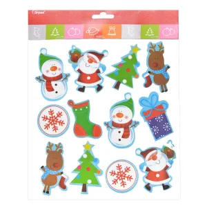 Arpex Vánoční samolepky 3 D (NR7764)