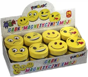 Magnetická guma na tabuli Fun&Joy (EMOJI)
