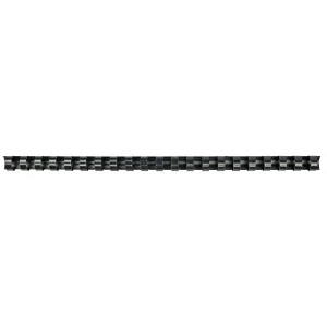 Titanové hřebeny na vázání A4 - černé průměr 14 mm (14CZ)