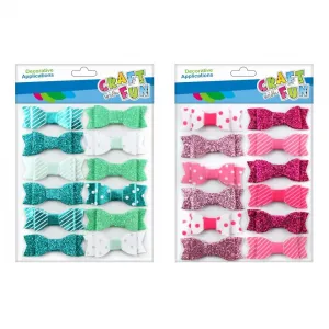 Látková mašle Euro-Trade 12 kusů (463858)