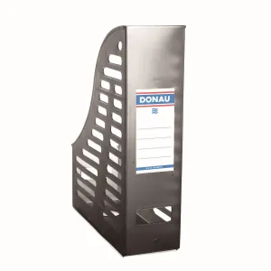 Vertikální box na dokumenty Donau A4 - kouřový 85 mm x 245 mm x 315 mm (7464001-02)