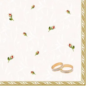 Svatební ubrousky Pol-mak (SL SL)