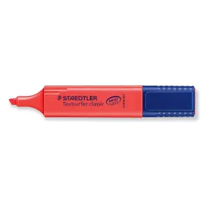 Zvýrazňovač Staedtler, červený 1,0-5,0 mm (S 364-2)