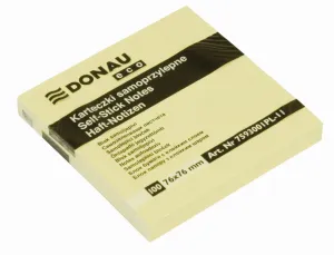 Donau Eco žluté 100k samolepicí bankovky 76 mm x 76 mm (7593001PL-11)