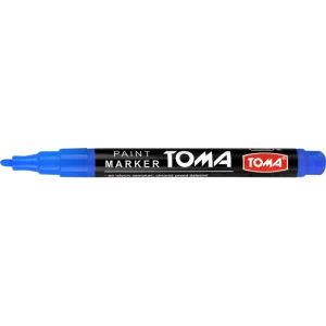 Olejový popisovač Toma 441, modrý 1,5mm kulatý hrot (441 12)