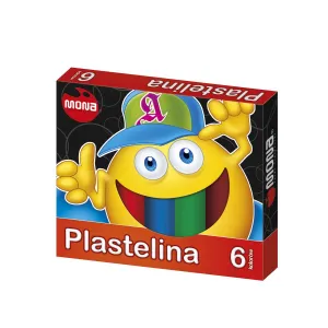 Plastelína Mona mix 6 barev