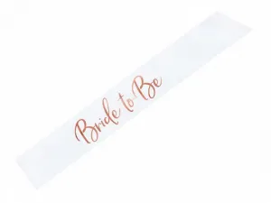 Partyydeco Šerpa Nevěsta bude bílá 75cm (SWP6-008)