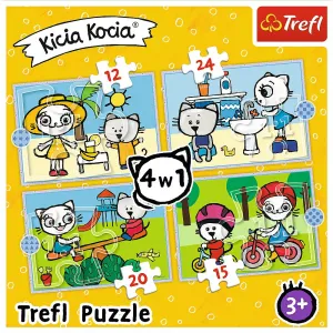 Puzzle Trefl Kitty day 4v1 el. (34372)