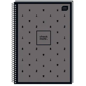 Interdruk SOFT TOUCH CHESS notebook 5902277314000 A4 - mix 80k. Kontrola 70 g