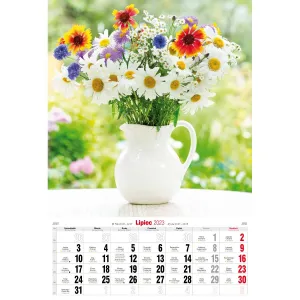 Vícepanelový pruhovaný nástěnný kalendář Avanti 285 mm x 420 mm (5901769620476)