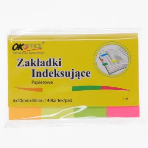 Okoffice 160k 20mm x 50mm indexovací záložka (SDM-105)
